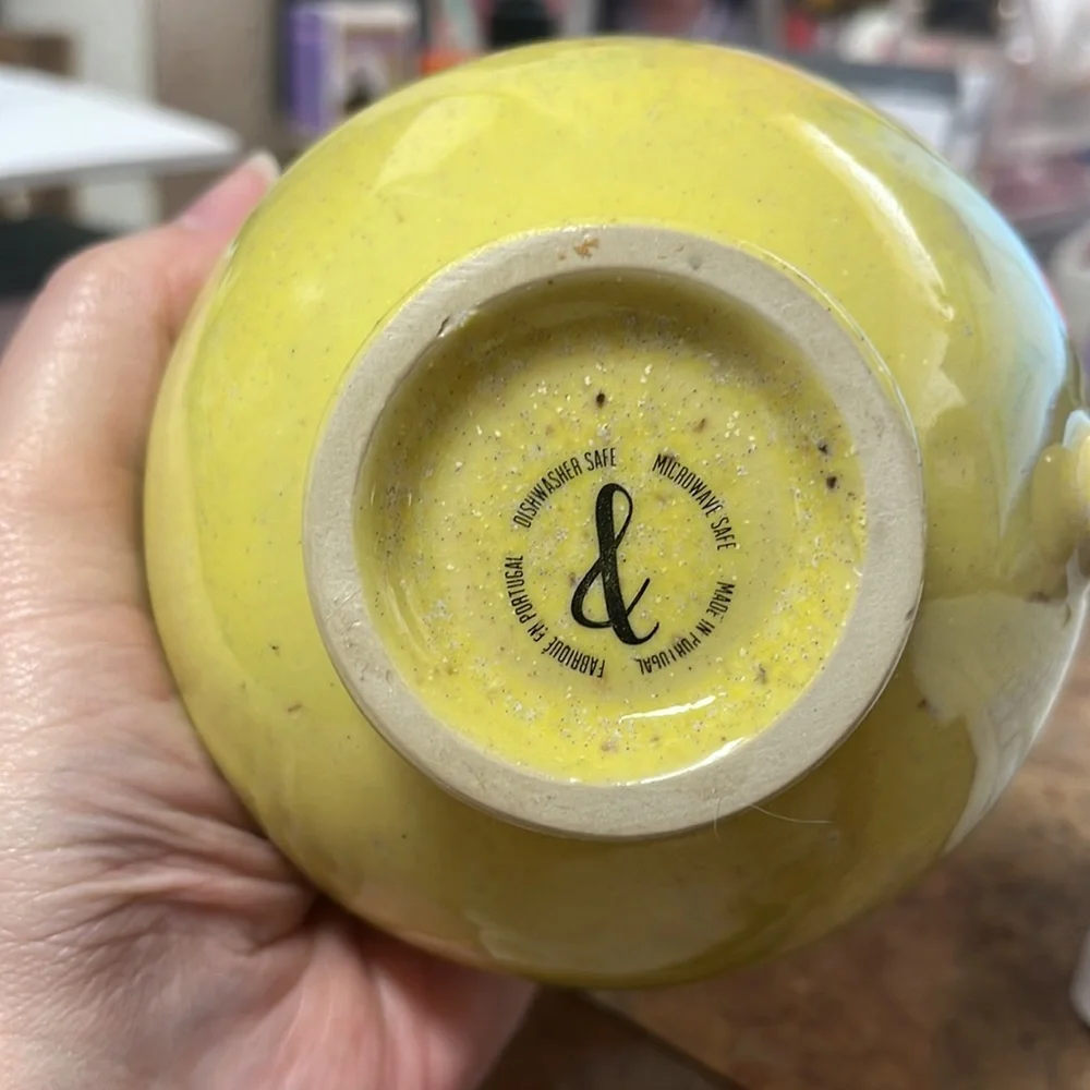 Anthropologie Footed Pedestal Mug